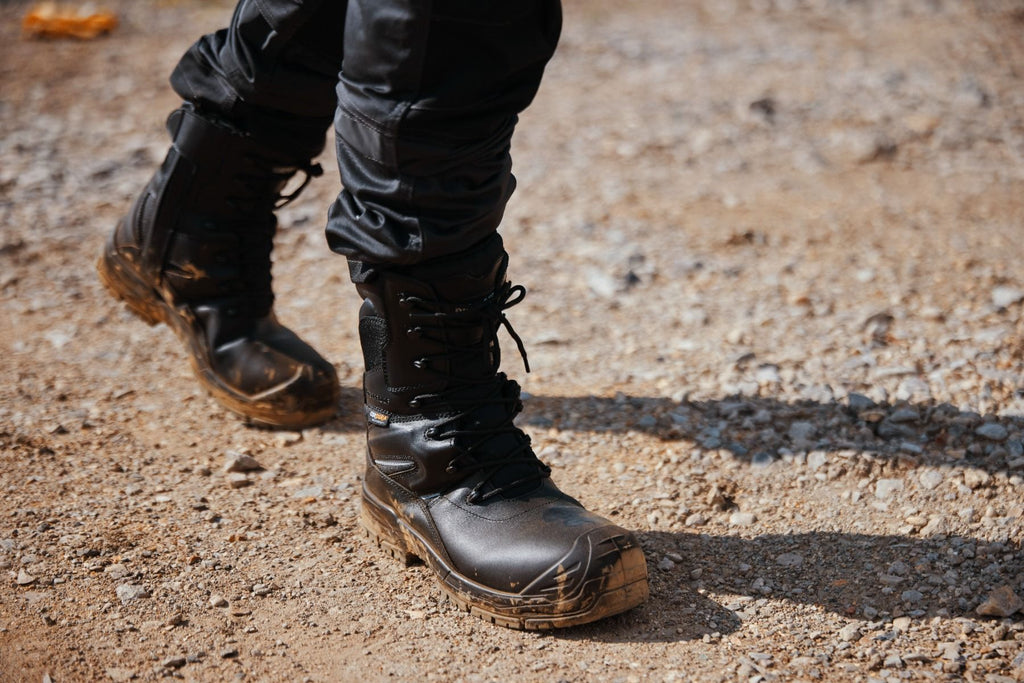 Combat High Leg Safety Boot
